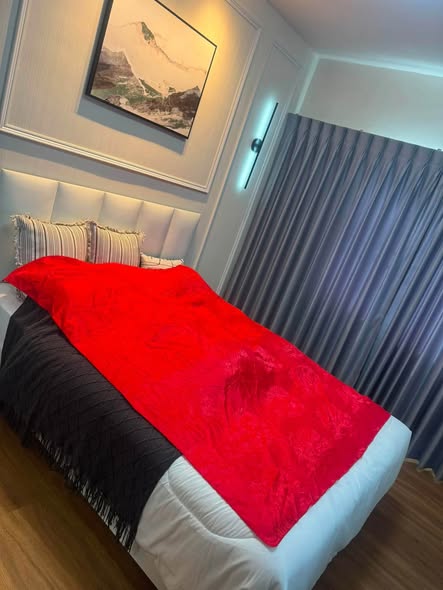bedroom of Aspire Asoke-Ratchada
