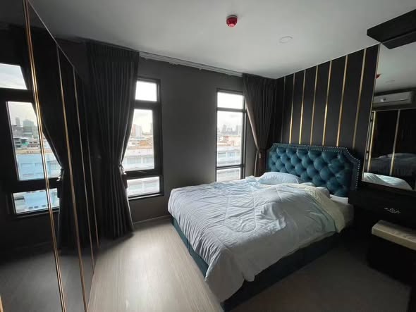 bedroom of Aspire Asoke-Ratchada