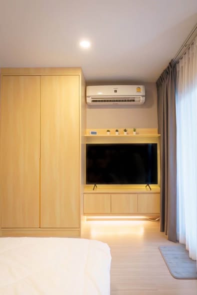 bedroom of Aspire Asoke-Ratchada