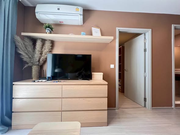 bedroom of Aspire Asoke-Ratchada