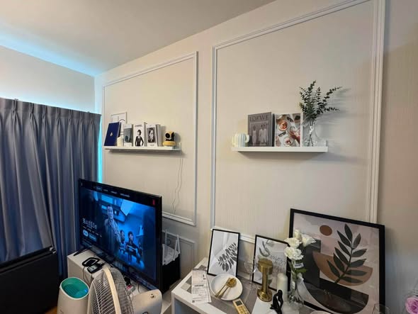 living room of Aspire Asoke-Ratchada