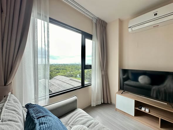bedroom of แอสปาย เอราวัณ ไพร์ม Aspire Erawan Prime