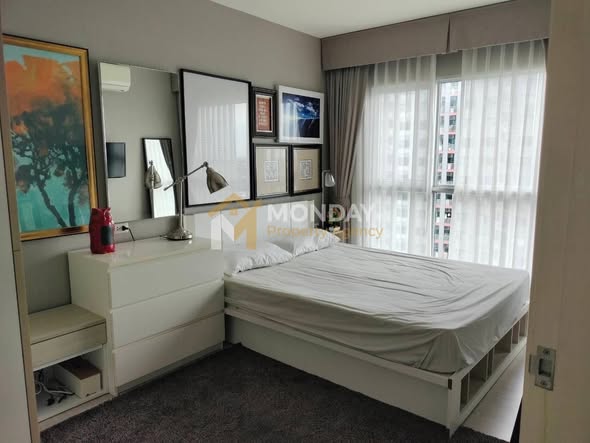 bedroom of Aspire Sathon-Taksin (Timber Zone)