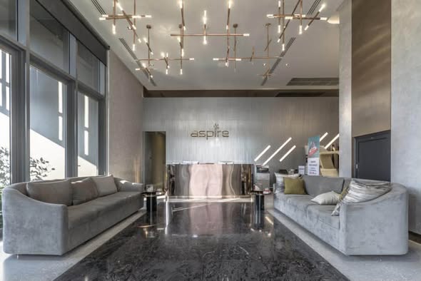living room of Aspire Sathorn-Ratchaphruek