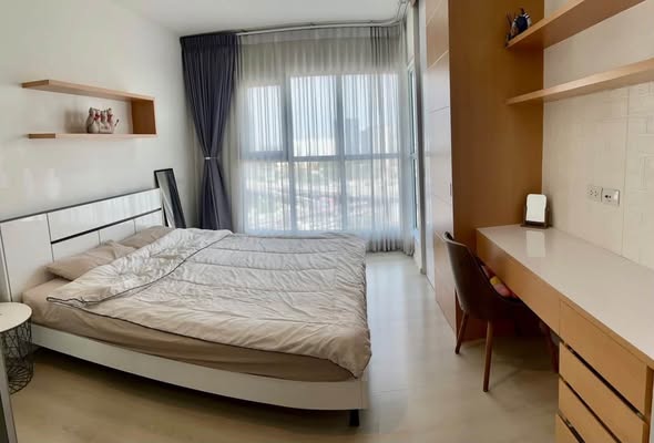 bedroom of Aspire Sukhumvit 48
