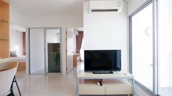 bedroom and room interior of Aspire Sukhumvit 48