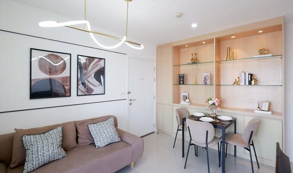 living room of Aspire Sukhumvit 48