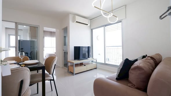 living room of Aspire Sukhumvit 48