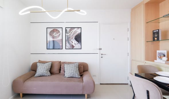 living room of Aspire Sukhumvit 48