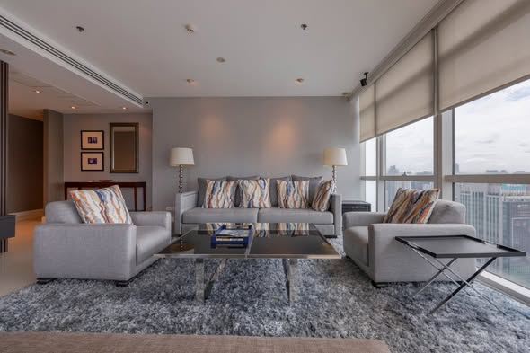 living room of Athenee Residence