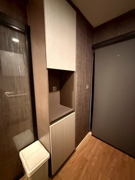 room interior and bathroom of ATMOZ Ladprao 15