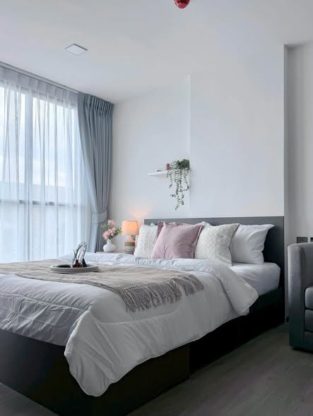 bedroom of Atmoz Palacio Ladprao Wanghin | แอทโมซ พาลาซิโอ ลาดพร้าว วังหิน