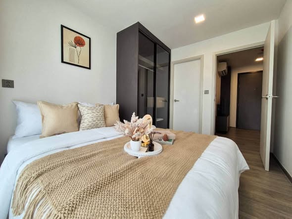 bedroom of Atmoz Palacio Ladprao Wanghin | แอทโมซ พาลาซิโอ ลาดพร้าว วังหิน