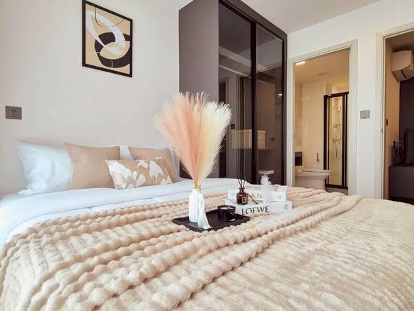 bedroom of Atmoz Palacio Ladprao Wanghin | แอทโมซ พาลาซิโอ ลาดพร้าว วังหิน