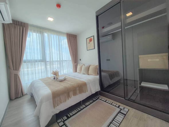 bedroom of Atmoz Palacio Ladprao Wanghin | แอทโมซ พาลาซิโอ ลาดพร้าว วังหิน