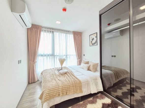 bedroom of Atmoz Palacio Ladprao Wanghin | แอทโมซ พาลาซิโอ ลาดพร้าว วังหิน