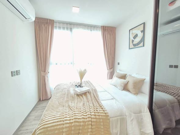 bedroom of Atmoz Palacio Ladprao Wanghin | แอทโมซ พาลาซิโอ ลาดพร้าว วังหิน