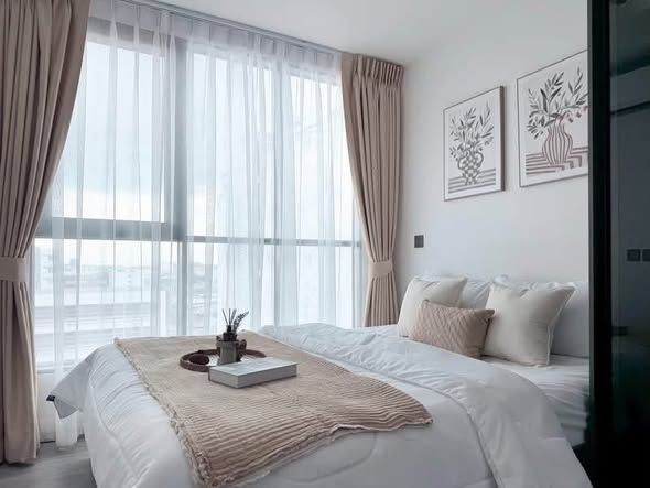 bedroom of Atmoz Palacio Ladprao Wanghin | แอทโมซ พาลาซิโอ ลาดพร้าว วังหิน