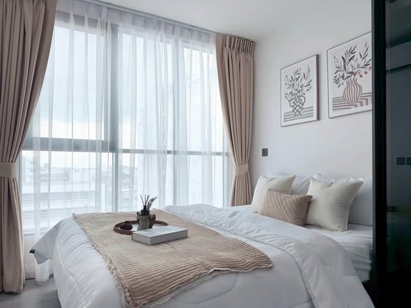 bedroom of Atmoz Palacio Ladprao Wanghin | แอทโมซ พาลาซิโอ ลาดพร้าว วังหิน