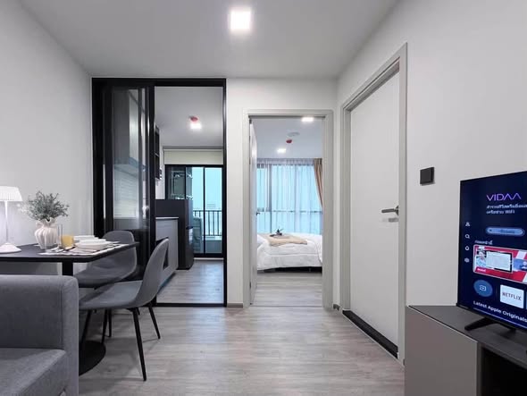 bedroom and living room and room interior of Atmoz Palacio Ladprao Wanghin | แอทโมซ พาลาซิโอ ลาดพร้าว วังหิน