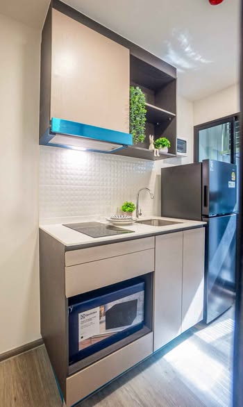 kitchen of Atmoz Palacio Ladprao Wanghin | แอทโมซ พาลาซิโอ ลาดพร้าว วังหิน