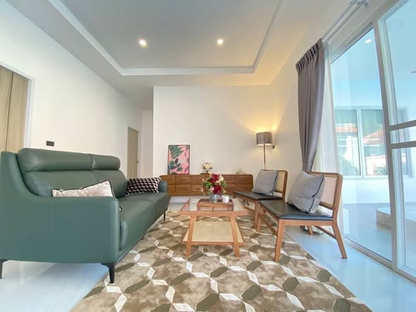 bedroom and living room of Baan Balina 1