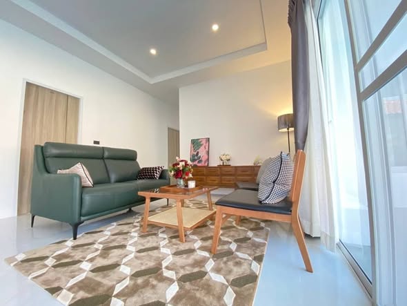 living room and bedroom of Baan Balina 1