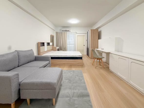 bedroom and living room of Baan Bodin Condominium