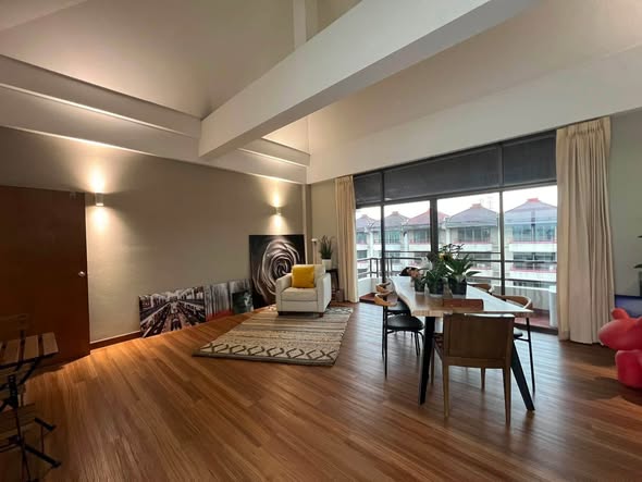 living room of Baan Green Town