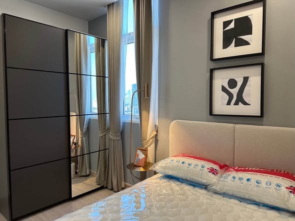 bedroom of Baan Klang Krung Siam-Pathum Wan
