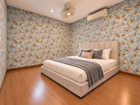 bedroom of Baan Klang Muang Sukhumvit 113