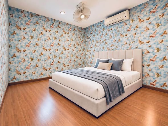 bedroom of Baan Klang Muang Sukhumvit 113