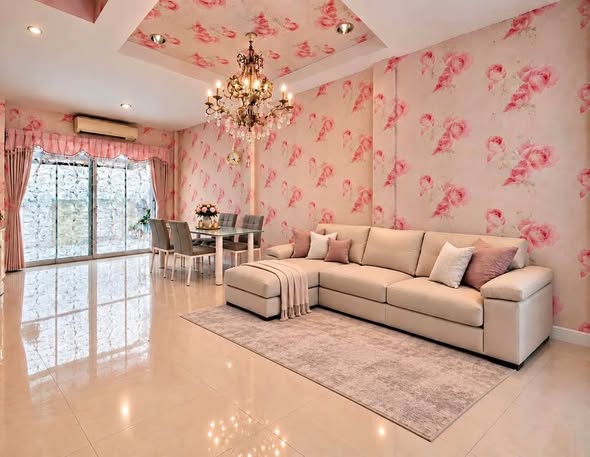living room of Baan Klang Muang Sukhumvit 113