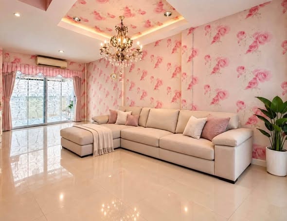 living room of Baan Klang Muang Sukhumvit 113