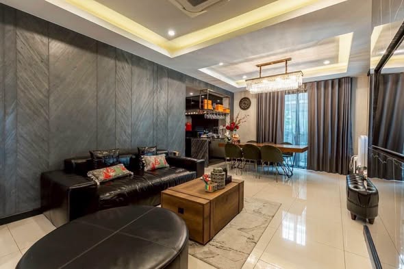 living room and bedroom of Baan Klang Muang The Edition Prachachuen-Ngamwongwan