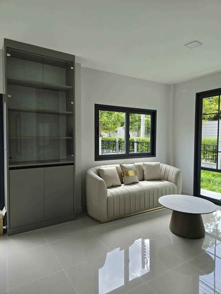 living room and room interior of Baan Klang Muang The Edition Srinakarin-Suanluang