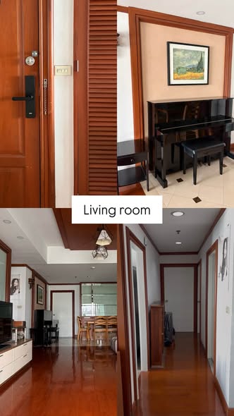 bedroom and room interior of Baan Nonzee Condominium