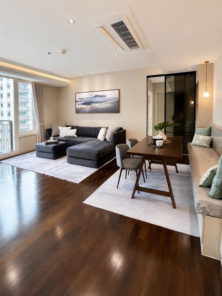 living room of Baan Siri Twenty Four