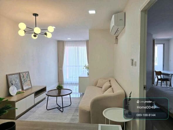 living room of Baan Vibhavi Condo