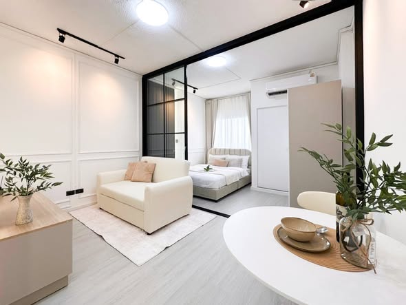 living room and room interior of Ban Suan Sue Trong