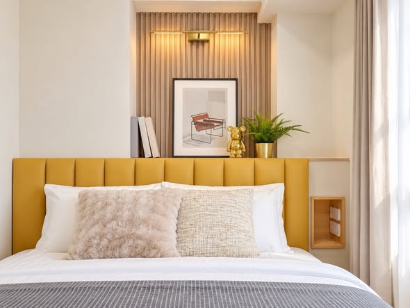 bedroom of Bang Na Place Condo