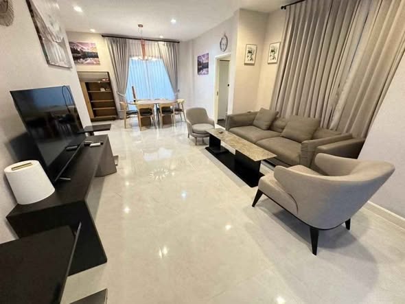 bedroom and living room of Bangkok Boulevard Ramintra-Watcharapol