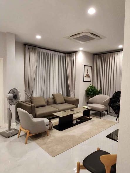 bedroom and living room of Bangkok Boulevard Ramintra-Watcharapol
