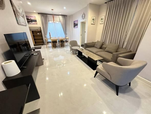 bedroom and living room of Bangkok Boulevard Ramintra-Watcharapol