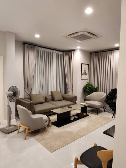 bedroom and living room of Bangkok Boulevard Ramintra-Watcharapol