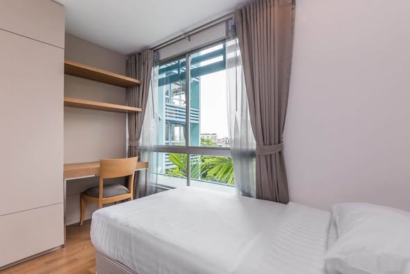 bedroom of Bangkok Garden Apartment & Serviced Apartment