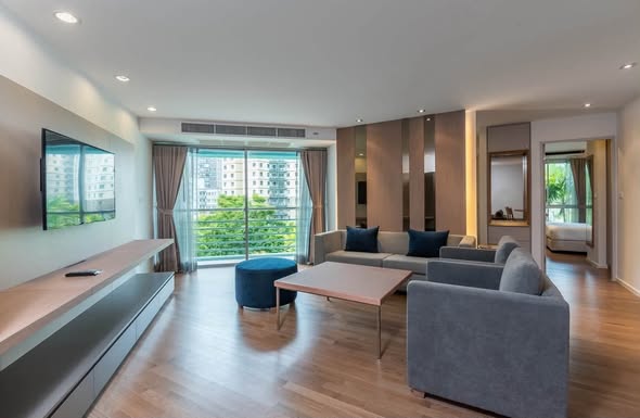 living room of Bangkok Garden Apartment & Serviced Apartment