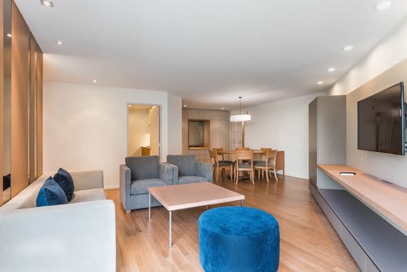 living room of Bangkok Garden Apartment & Serviced Apartment