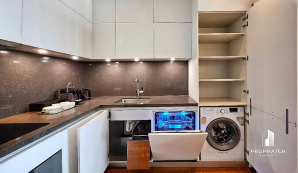 kitchen of Banyan Tree Residences Riverside Bangkok บันยัน ทรี เรสซิเดนซ์ ริเวอร์ไซด์ กรุงเทพ