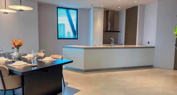 kitchen of Banyan Tree Residences Riverside Bangkok บันยัน ทรี เรสซิเดนซ์ ริเวอร์ไซด์ กรุงเทพ